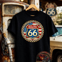 Route 66 Shirt | Vintage Route 66 Tee | Retro Road Trip Shirt | Americana Graphic Tee | Gift for Dad | Fathers Day| Mothers Road
