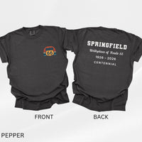 Route 66 Springfield Missouri Shirt, Birthplace of Route 66 Tee, Centennial 1926–2026 Shirt Historic Route 66 Travel Tee USA Road Trip Shirt