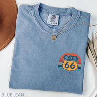 Route 66 Santa Monica Shirt, End of the Trail Tee, California Route 66 Shirt, Road Trip Destination Tee, Travel Shirt USA