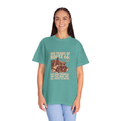 Route 66 Vintage Car T-Shirt | 100 Years of Route 66
