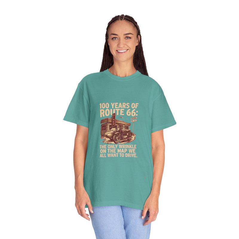 Route 66 Vintage Car T-Shirt | 100 Years of Route 66