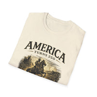 Vintage Western Cowboy Shirt, America 250th 2026, Route 66 Centennial Tee, Patriotic USA Shirt
