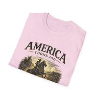 Vintage Western Cowboy Shirt, America 250th 2026, Route 66 Centennial Tee, Patriotic USA Shirt