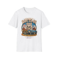 Vintage Route 66 Centennial Unisex Softstyle T-Shirt