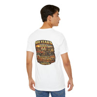 Route 66 Centennial 100 Years back design T-Shirt | Vintage Roadtrip Tee