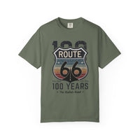 Route 66 Centennial Shirt 100 Years Mother Road 1926 2026 Vintage Retro Road Trip Tee Americana Highway Travel Gift