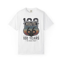 Route 66 Centennial Shirt 100 Years Mother Road 1926 2026 Vintage Retro Road Trip Tee Americana Highway Travel Gift
