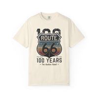 Route 66 Centennial Shirt 100 Years Mother Road 1926 2026 Vintage Retro Road Trip Tee Americana Highway Travel Gift