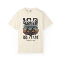 Route 66 Centennial Shirt 100 Years Mother Road 1926 2026 Vintage Retro Road Trip Tee Americana Highway Travel Gift