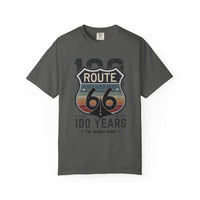 Route 66 Centennial Shirt 100 Years Mother Road 1926 2026 Vintage Retro Road Trip Tee Americana Highway Travel Gift