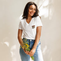 Route 66 Anniversary Women’s V-neck t-shirt