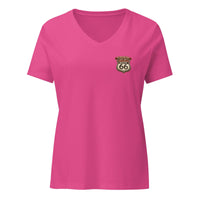 Route 66 Anniversary Women’s V-neck t-shirt