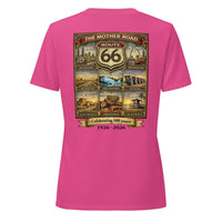 Route 66 Anniversary Women’s V-neck t-shirt