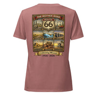 Route 66 Anniversary Women’s V-neck t-shirt