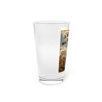 Route 66 Retro America Pint Glass | 16oz