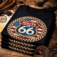 Route 66 Shirt | Vintage Route 66 Tee | Retro Road Trip Shirt | Americana Graphic Tee | Gift for Dad | Fathers Day| Mothers Road