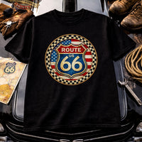 Route 66 Shirt | Vintage Route 66 Tee | Retro Road Trip Shirt | Americana Graphic Tee | Gift for Dad | Fathers Day| Mothers Road