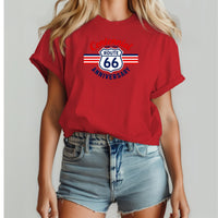 Vintage Route 66 Centennial Anniversary T-Shirt | Retro Highway Shield, 1926