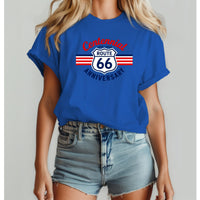 Vintage Route 66 Centennial Anniversary T-Shirt | Retro Highway Shield, 1926