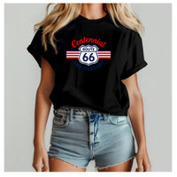 Vintage Route 66 Centennial Anniversary T-Shirt | Retro Highway Shield, 1926