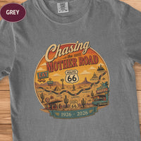 Route 66 Tee, 100th Anniversary Road Trip Gift, Vintage Traveler Comfort Colors Shirt