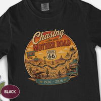 Route 66 Tee, 100th Anniversary Road Trip Gift, Vintage Traveler Comfort Colors Shirt
