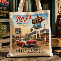Roy's Motel Amboy California Retro Travel Poster, Historic Route 66 Wall Art (Digital Download)