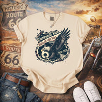 Route 66 Centennial Ride Shirt Eagle Americana Tee Vintage Highway 66 Graphic T Shirt Mother Road 100 Years 1926 2026 Biker Tee