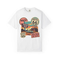 Route 66 100 Years Centennial T-Shirt Retro Highway Anniversary Road Trip Tee