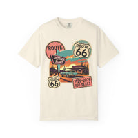 Route 66 100 Years Centennial T-Shirt Retro Highway Anniversary Road Trip Tee