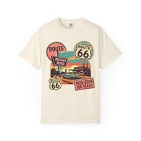 Route 66 100 Years Centennial T-Shirt Retro Highway Anniversary Road Trip Tee