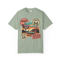 Route 66 100 Years Centennial T-Shirt Retro Highway Anniversary Road Trip Tee