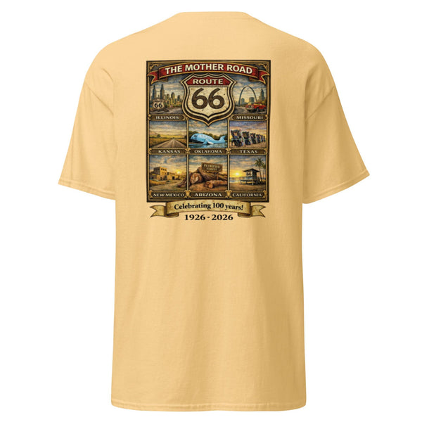 Route 66 100th Anniversary "All 8 States" EXCLUSIVE T-Shirt.