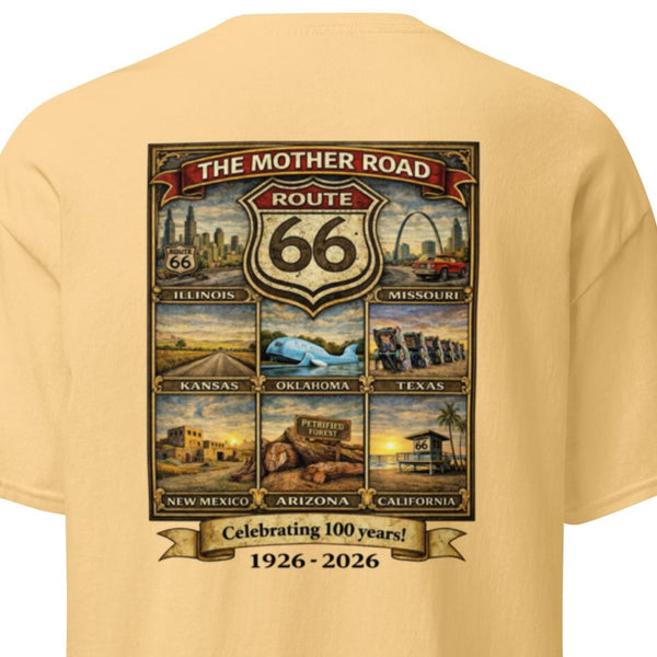 Route 66 100th Anniversary "All 8 States" EXCLUSIVE T-Shirt.