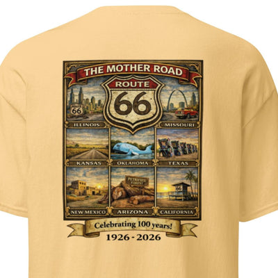 Route 66 100th Anniversary "All 8 States" EXCLUSIVE T-Shirt.