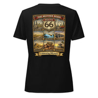 Route 66 Anniversary Women’s V-neck t-shirt