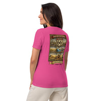 Route 66 Anniversary Women’s V-neck t-shirt