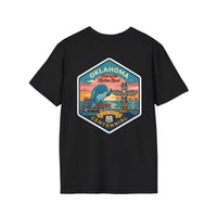 Oklahoma Route 66 Centennial Shirt, Blue Whale Graphic Tee, Retro Mother Road Souvenir