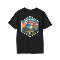 Oklahoma Route 66 Centennial Shirt, Blue Whale Graphic Tee, Retro Mother Road Souvenir