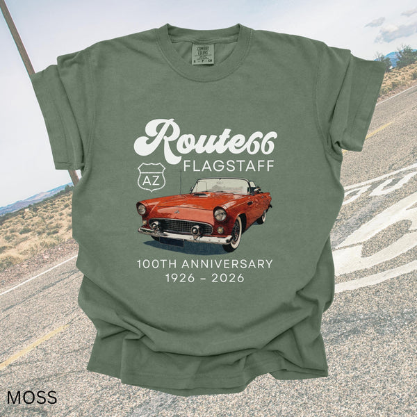 Route 66 Centennial 100th Anniversary Shirt, Flagstaff AZ Route66 Clothing, Historic Route 66 100 Years Celebration, USA Road Trip