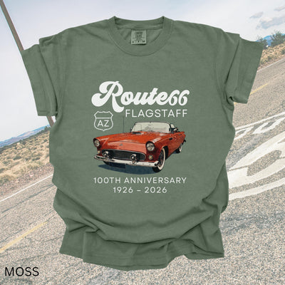 Route 66 Centennial 100th Anniversary Shirt, Flagstaff AZ Route66 Clothing, Historic Route 66 100 Years Celebration, USA Road Trip