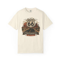 Route 66 Centennial Shirt, Vintage Route 66 100 Years T-Shirt, Retro Americana Road Trip Tee, Graphic Desert Highway Tshirt, Comfort Colors