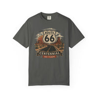 Route 66 Centennial Shirt, Vintage Route 66 100 Years T-Shirt, Retro Americana Road Trip Tee, Graphic Desert Highway Tshirt, Comfort Colors