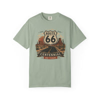 Route 66 Centennial Shirt, Vintage Route 66 100 Years T-Shirt, Retro Americana Road Trip Tee, Graphic Desert Highway Tshirt, Comfort Colors