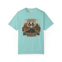 Route 66 Centennial Shirt, Vintage Route 66 100 Years T-Shirt, Retro Americana Road Trip Tee, Graphic Desert Highway Tshirt, Comfort Colors