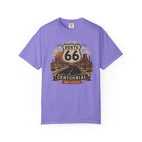 Route 66 Centennial Shirt, Vintage Route 66 100 Years T-Shirt, Retro Americana Road Trip Tee, Graphic Desert Highway Tshirt, Comfort Colors