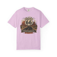 Route 66 Centennial Shirt, Vintage Route 66 100 Years T-Shirt, Retro Americana Road Trip Tee, Graphic Desert Highway Tshirt, Comfort Colors