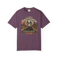 Route 66 Centennial Shirt, Vintage Route 66 100 Years T-Shirt, Retro Americana Road Trip Tee, Graphic Desert Highway Tshirt, Comfort Colors