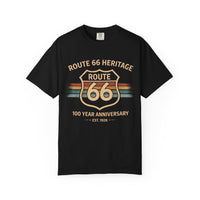 Route 66 Heritage Shirt 100 Year Anniversary 1926 2026 Vintage Route 66 Tee Retro Road Trip Shirt Americana Travel Gift Unisex