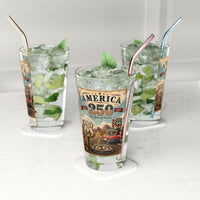 Route 66 Retro America Pint Glass | 16oz